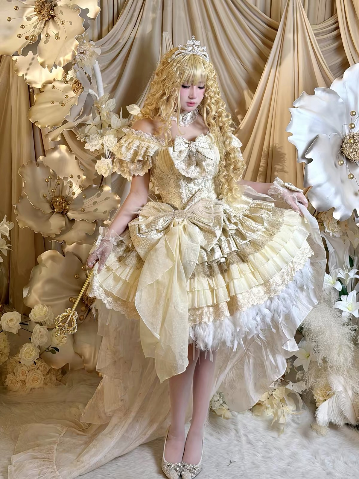 Sparrow Fairy - White Gold by Diamond Honey