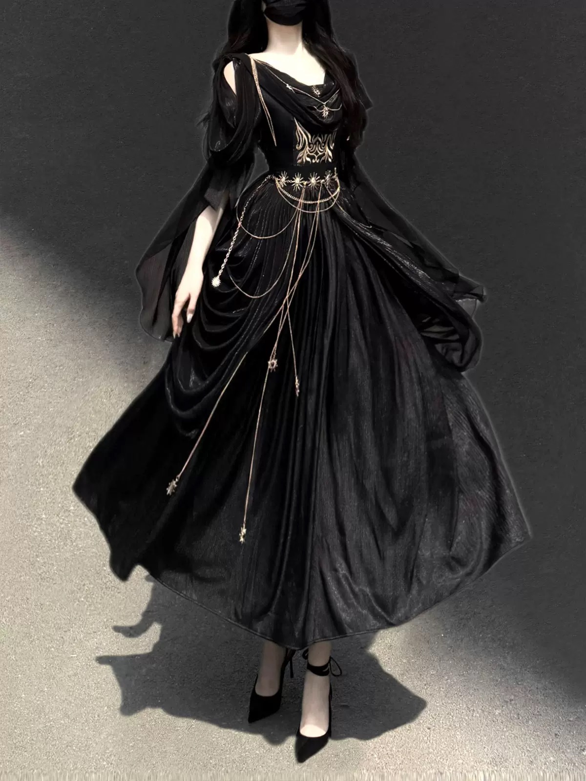 The night of prosperity Greek goddess dress