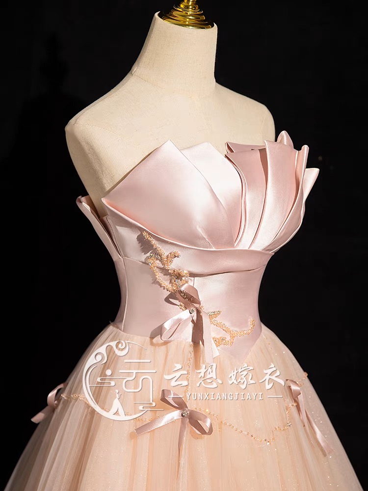 Pink evening dress P80