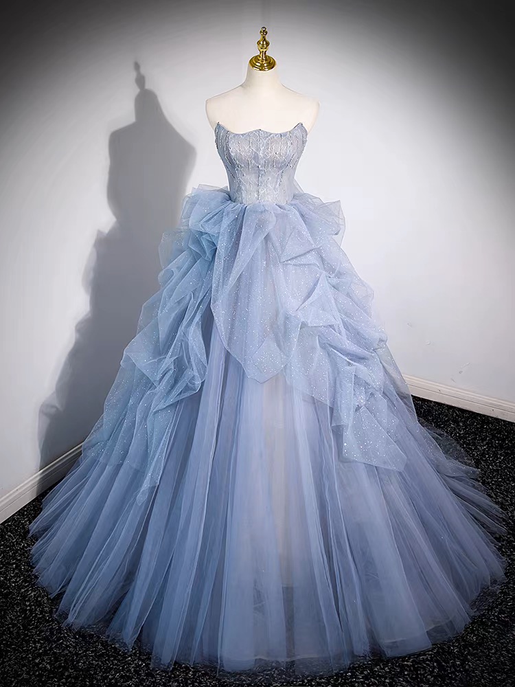 Blue Prom Dress B10