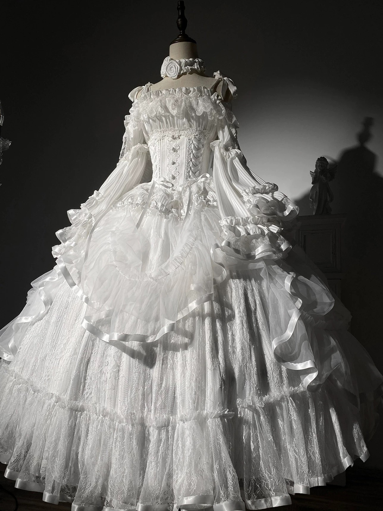 ( Pre Order ) Dark Gothic Corset Dress by Silent Manor