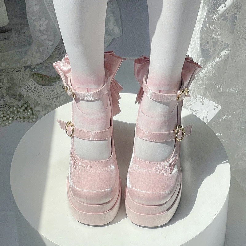 Satin Mary Jane Shoes X Dreamland