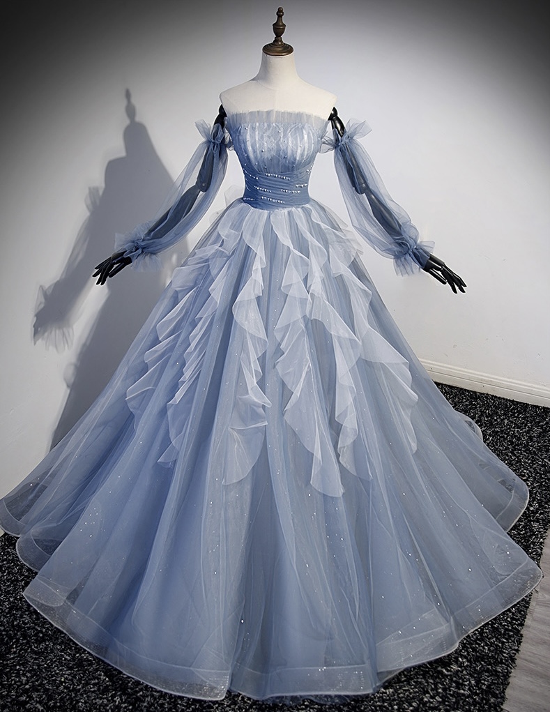 Blue Prom Dress B30