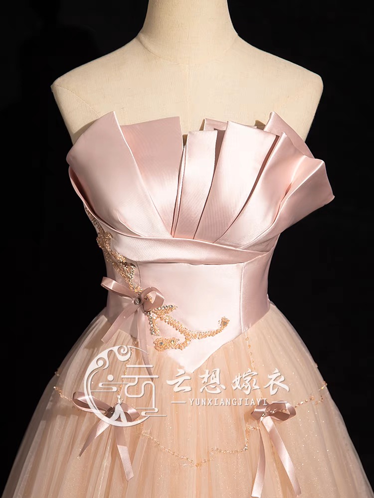 Pink evening dress P80