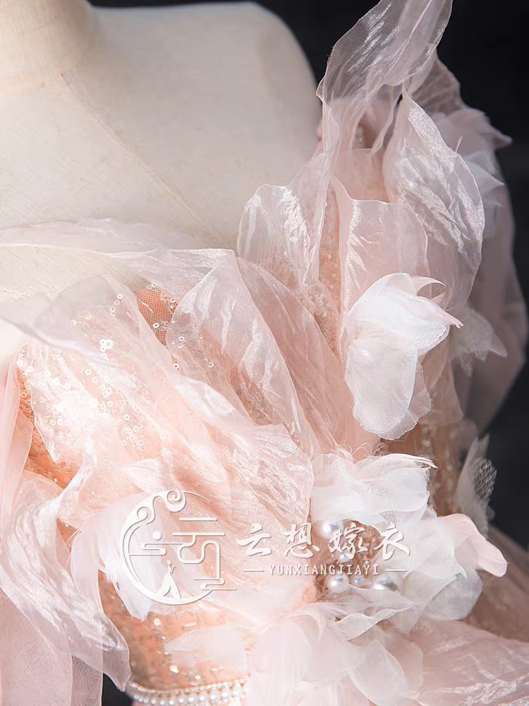 Pink evening dress P90