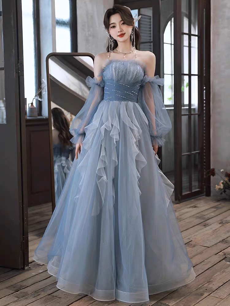 Blue Prom Dress B30