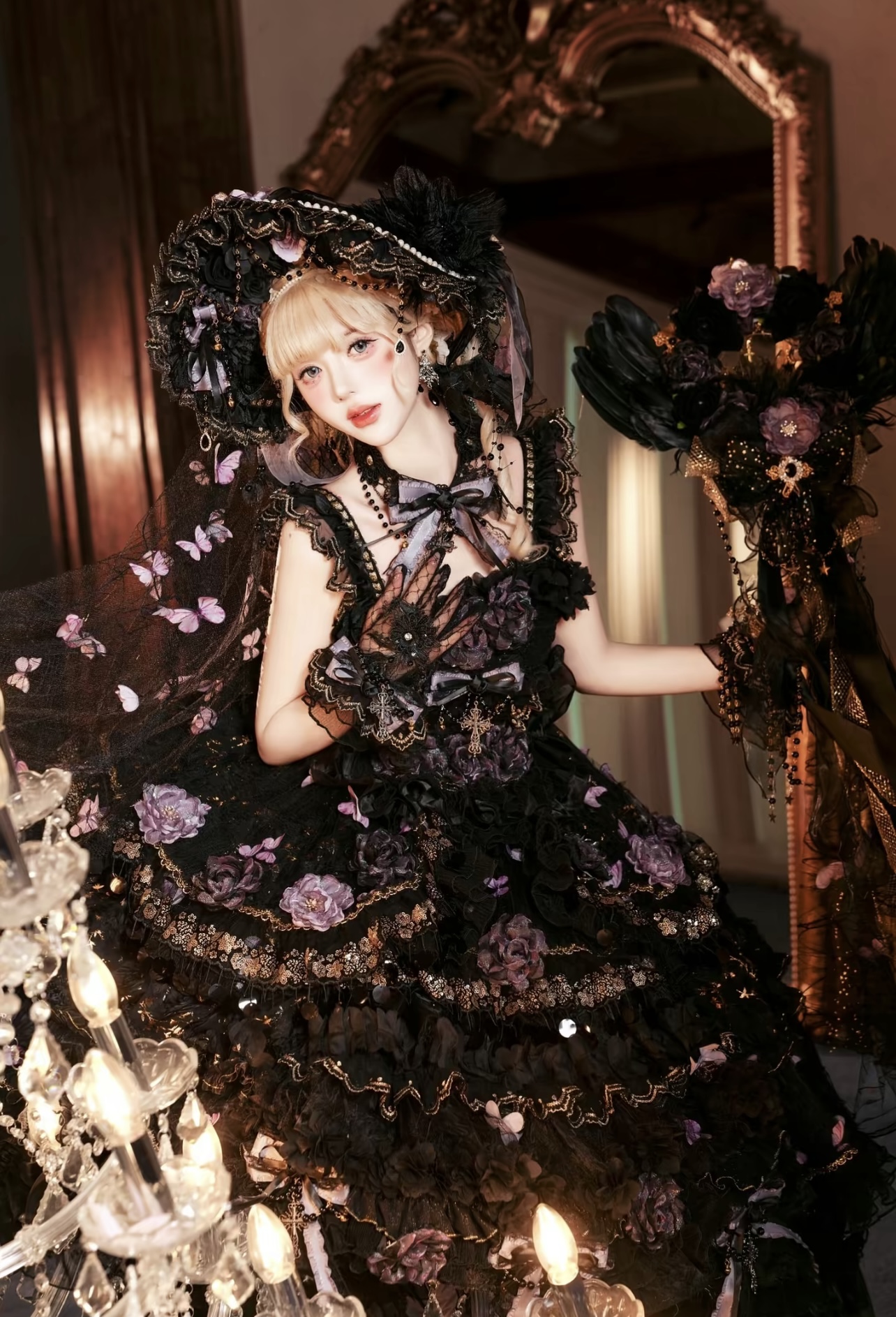 ( Pre Order ) Moonlit Butterfly Dance by Fairy Cat