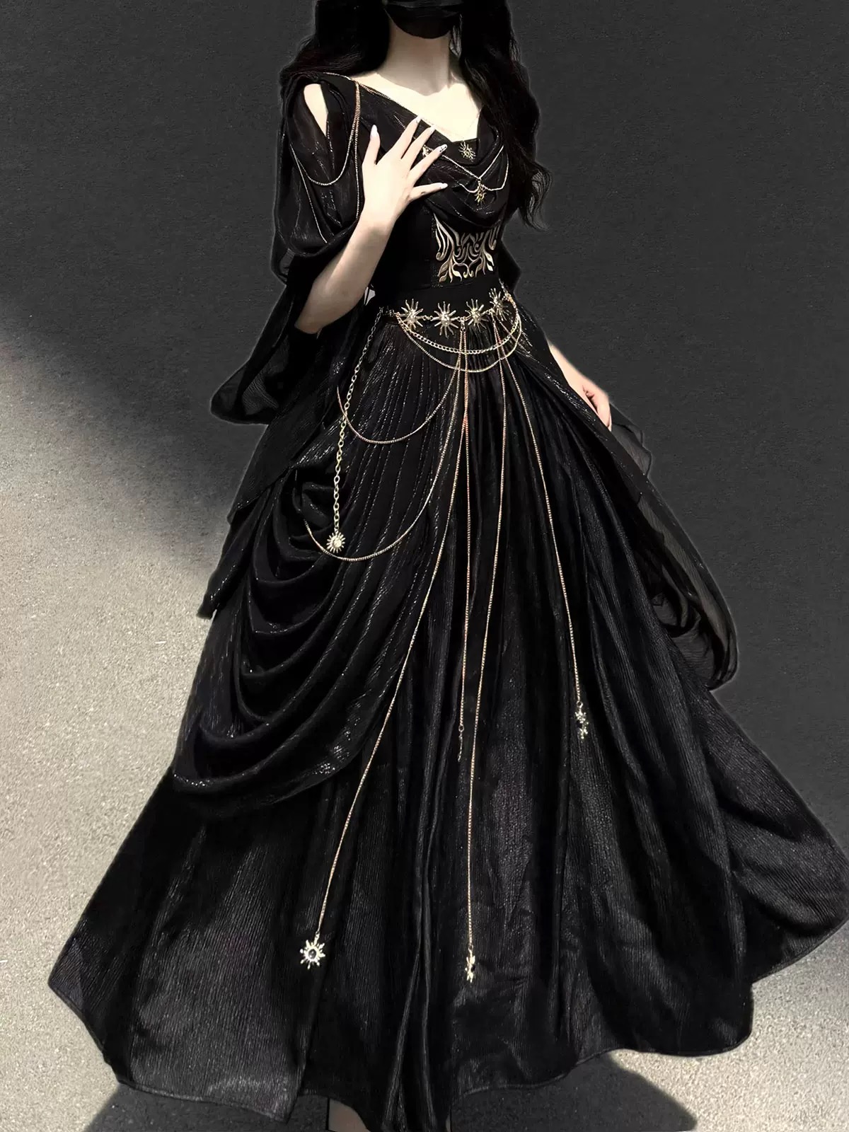 The night of prosperity Greek goddess dress
