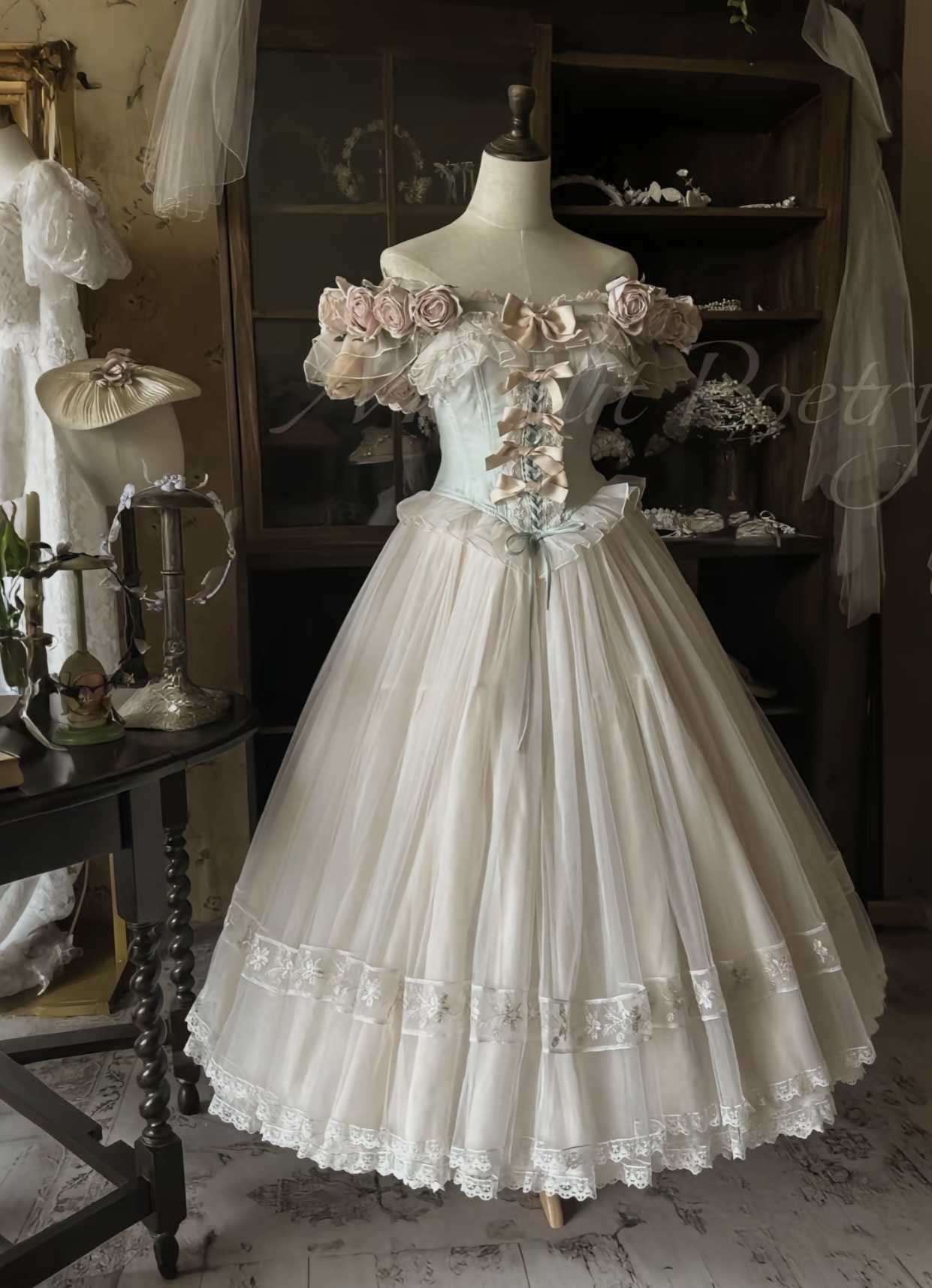 ( Pre Order) Rose Ballet dress X Moonlit Poetry