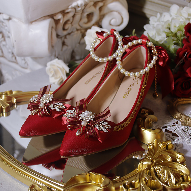 ( Pre Order 15 days ) Lolita wedding shoes X One Night
