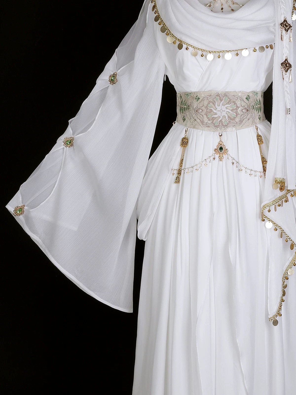 Holy Tree of Prosperity Greek goddess dress