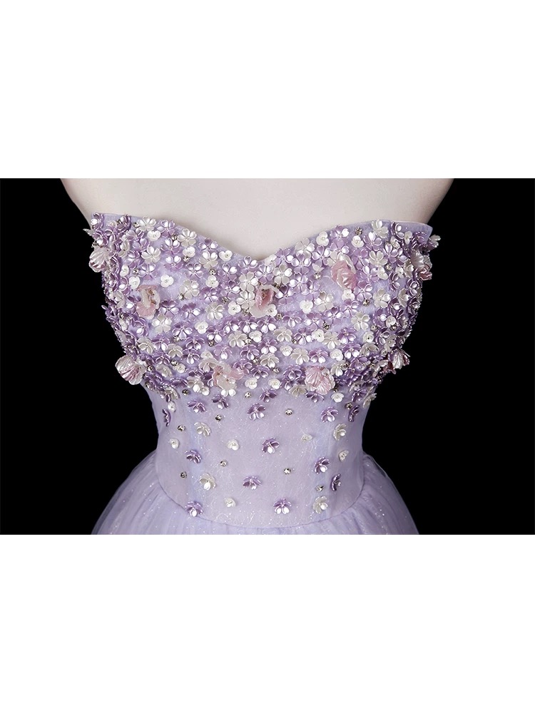 Purple evening dresses with cape and shawl, elegant evening dresses, party dresses, high-end wedding dresses MQ20
