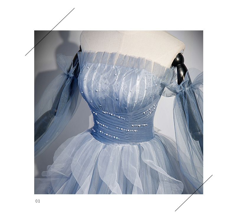 Blue Prom Dress B30