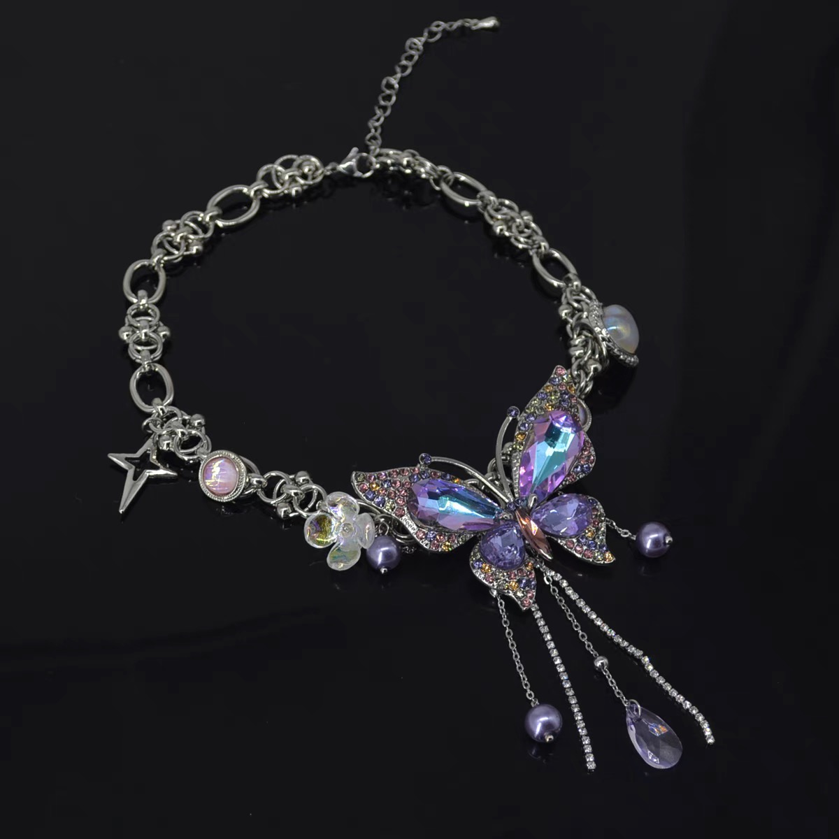 Butterfly necklace Acc30
