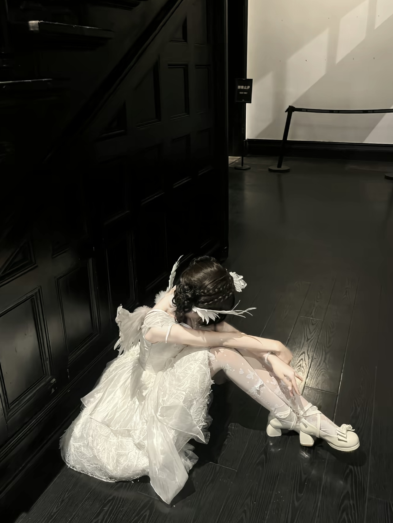Feather Foating Fairy Dress by MeowGuo SenSen