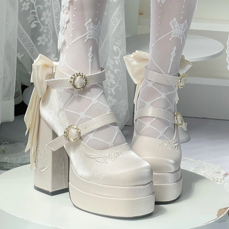 Satin Mary Jane Shoes X Dreamland