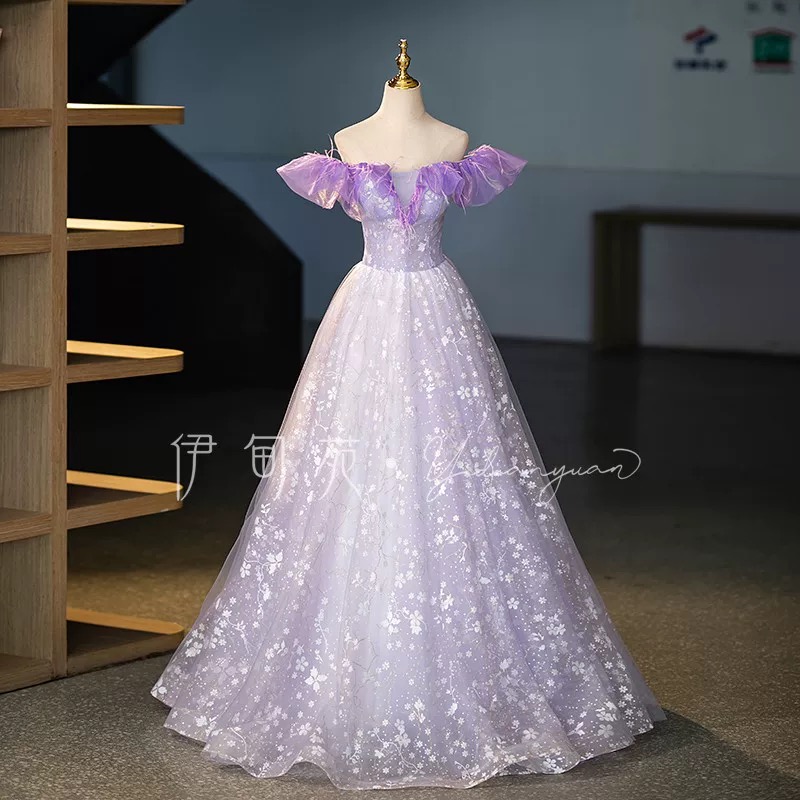 Purple Evening , Prom , Party Dress PP40