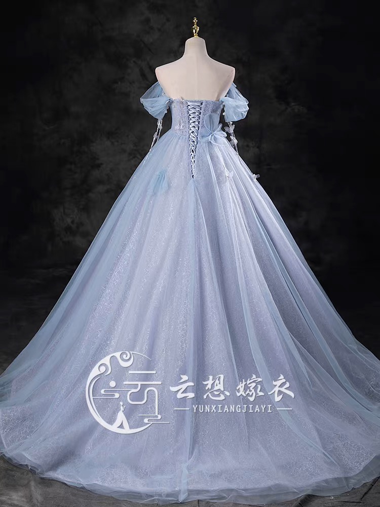 Blue Prom Dress B20