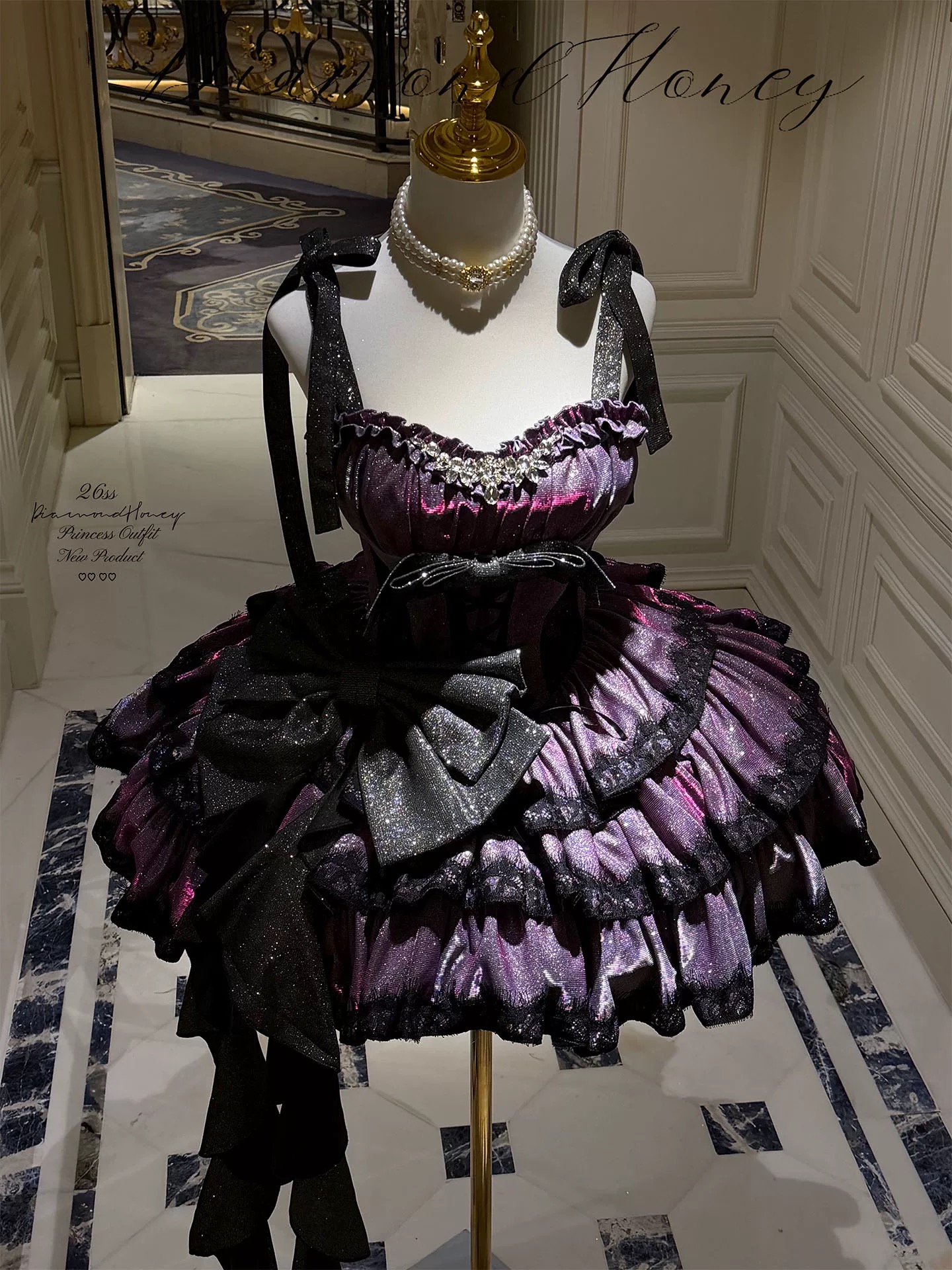 ( Pre Order ) Purple Broken Tears Galaxy by Diamond Honey