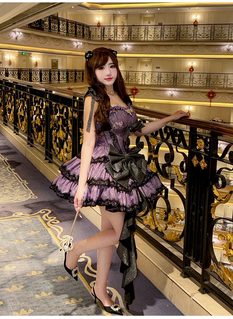 ( Pre Order ) Purple Broken Tears Galaxy by Diamond Honey