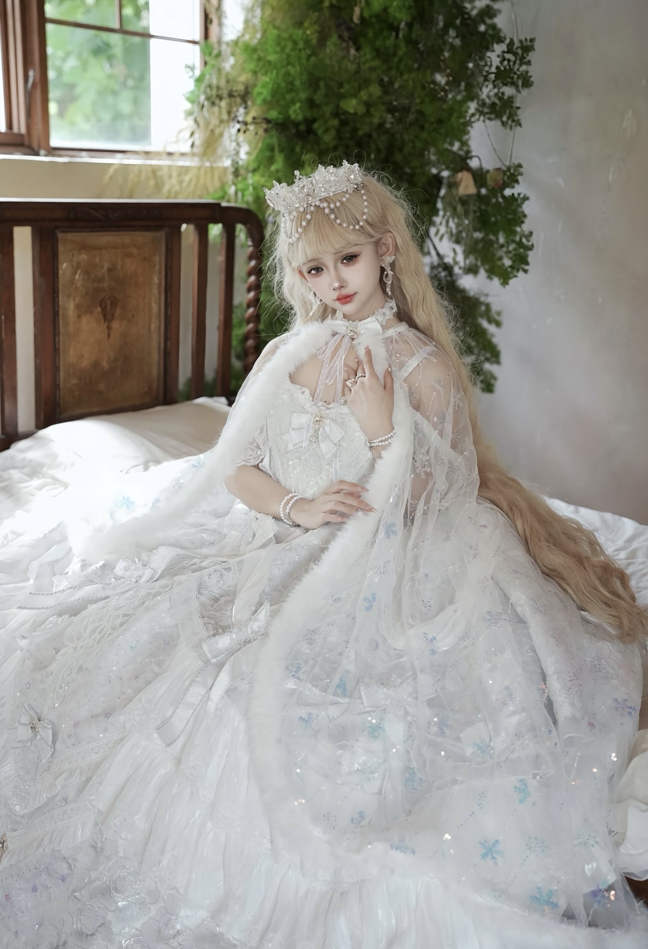 Step up to the snow wedding by Meow in the snow