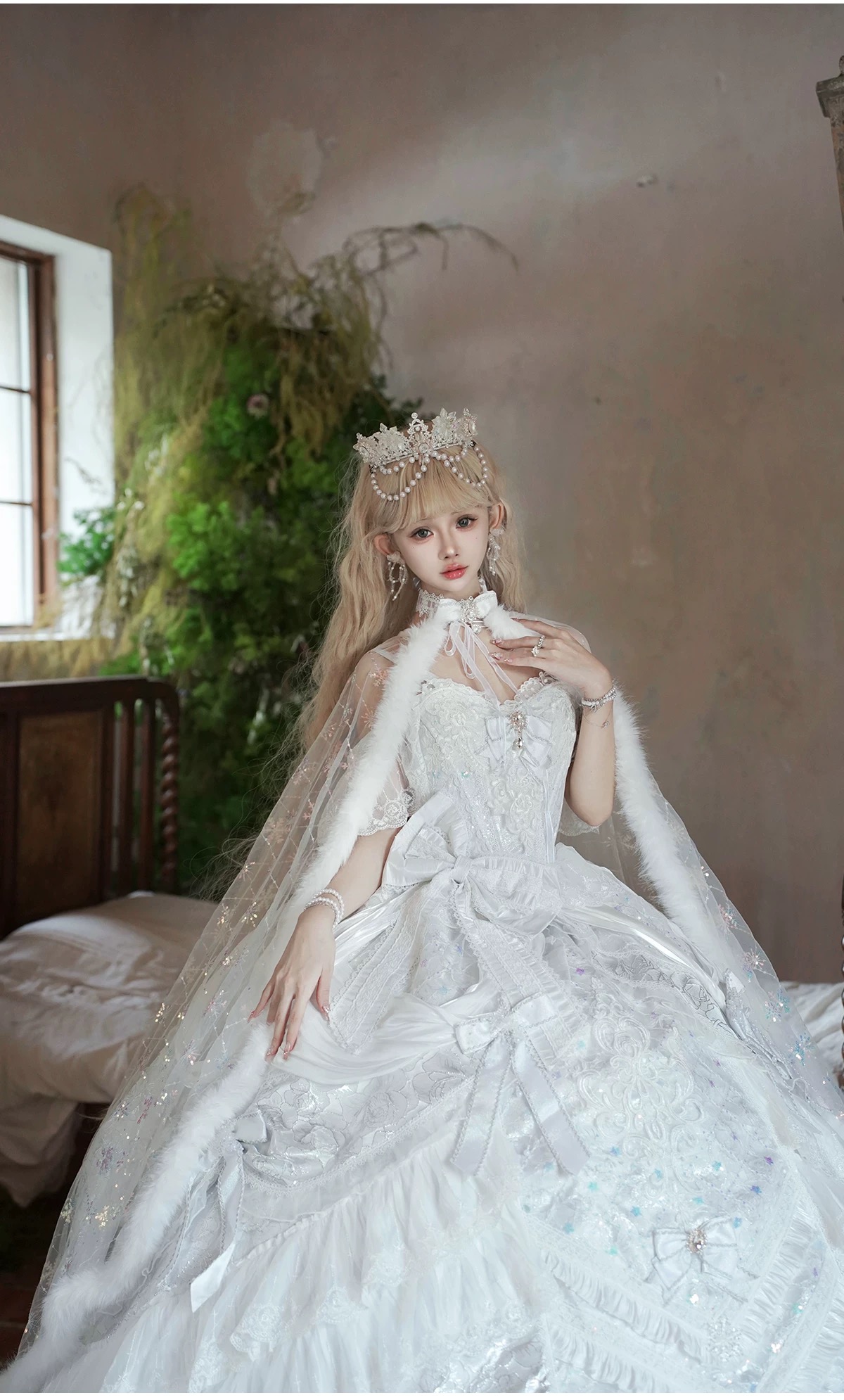 Step up to the snow wedding by Meow in the snow