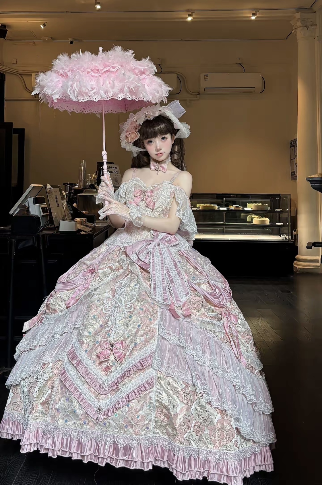 Step up to the snow wedding by Meow in the snow