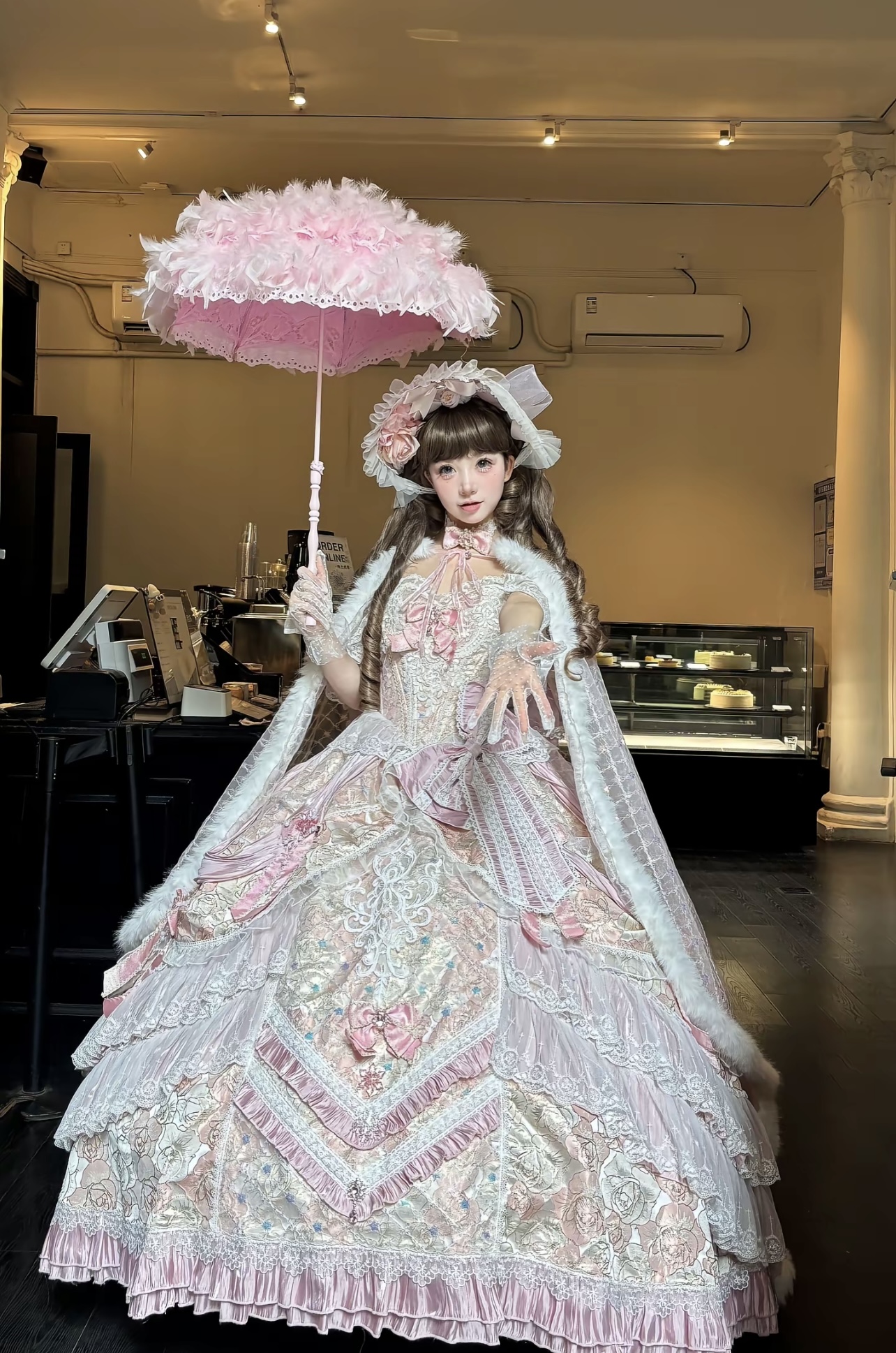 Step up to the snow wedding by Meow in the snow