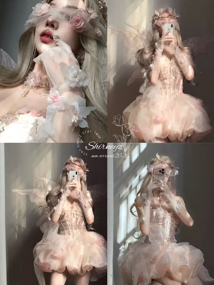 ( Pre Order ) Peach Blossom Fairy Charm by Shirneyz