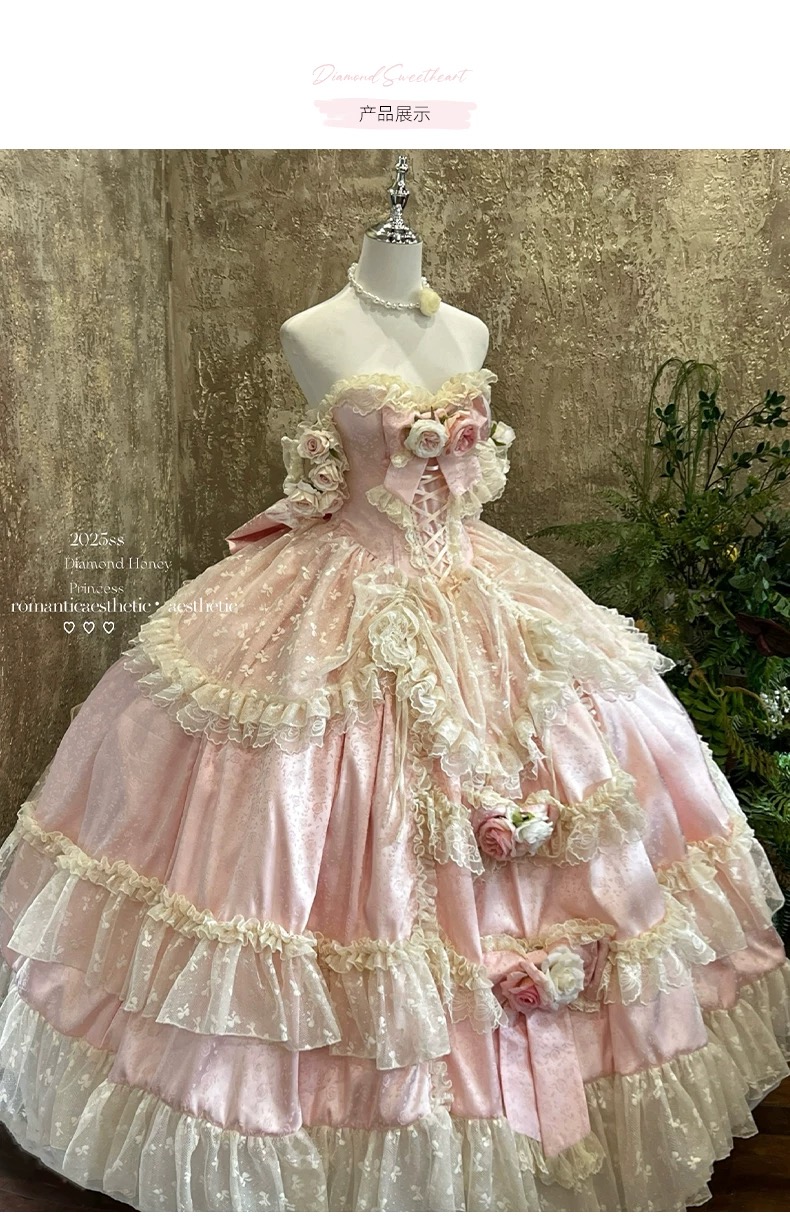 ( Pre Order ) Love and Roses X Diamond Honey