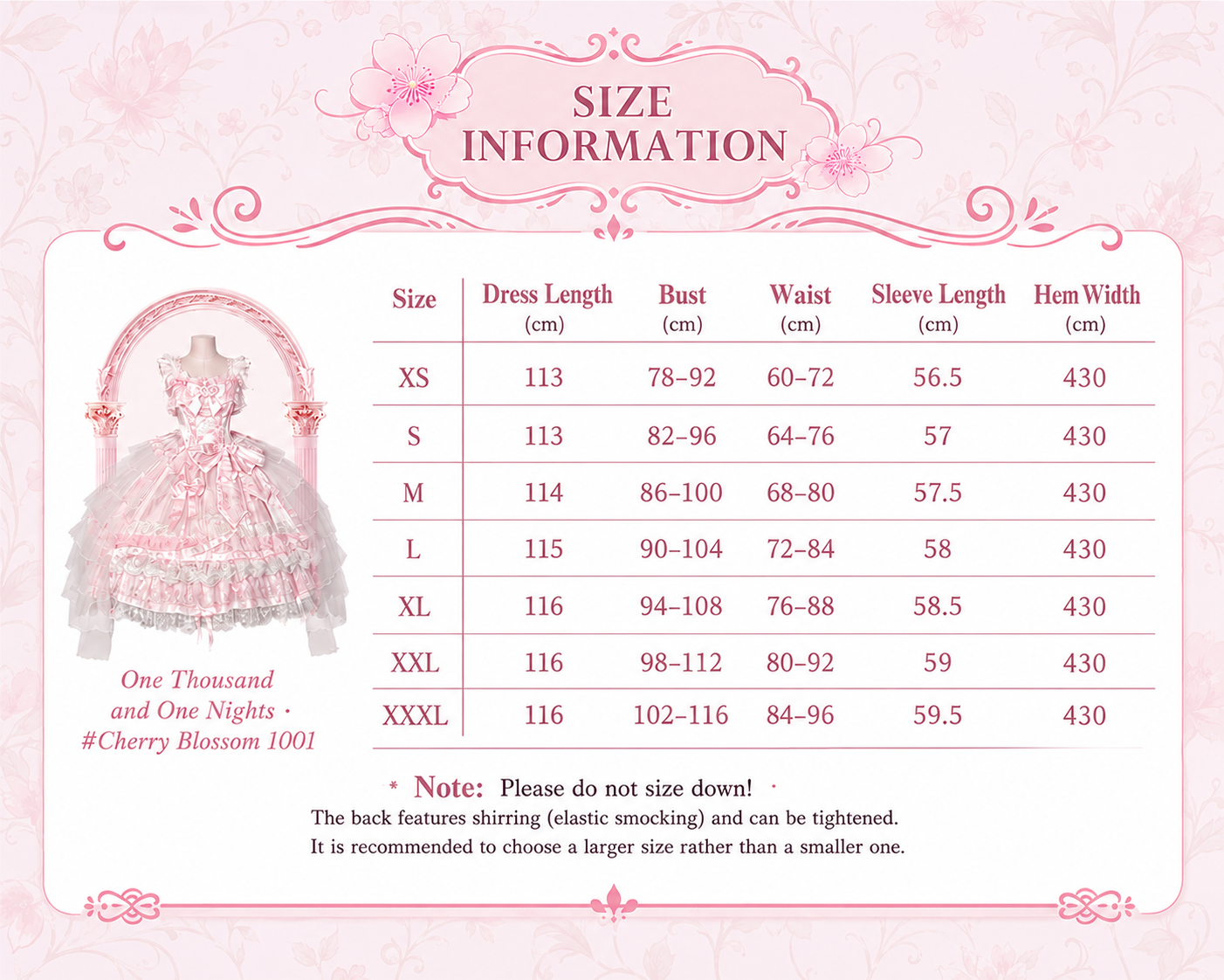 ( Pre Order ) Sakura 1001 by One Thousand and One Nights