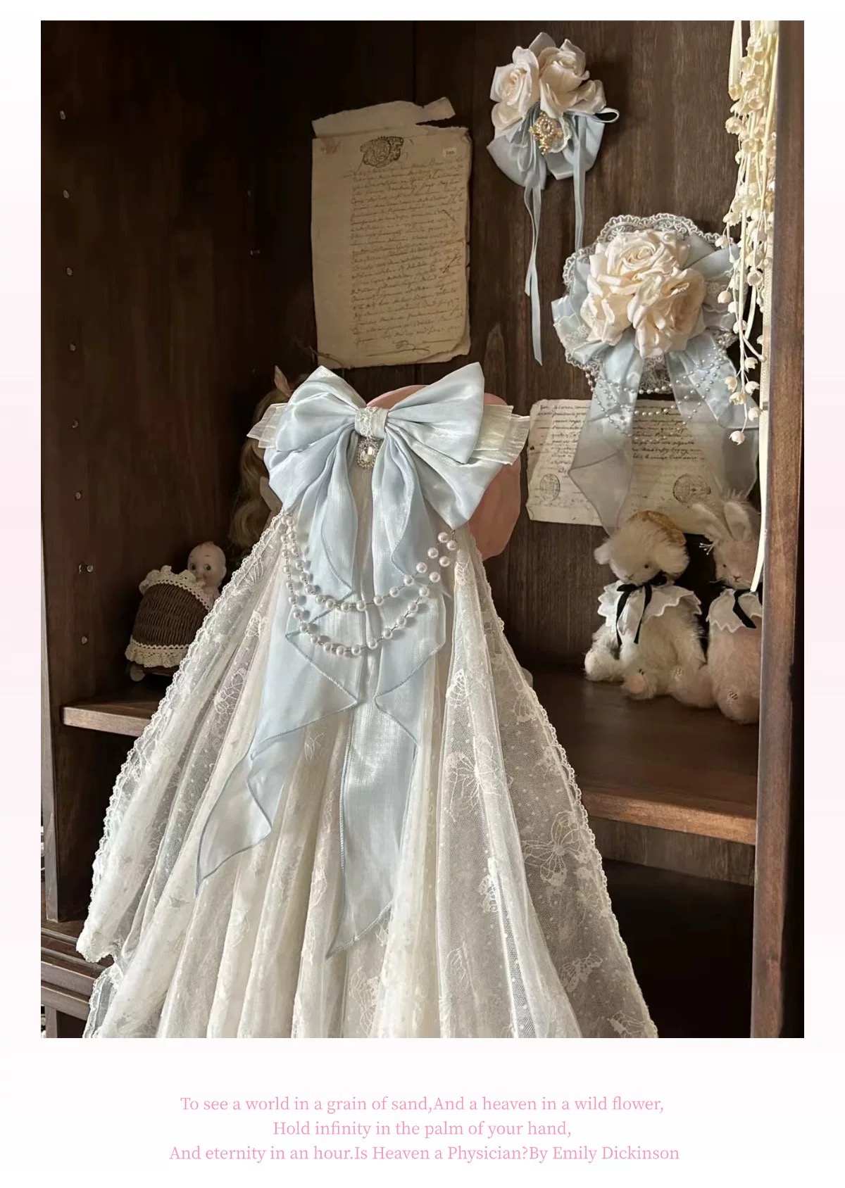 ( Stop Selling ) Rose Festival by Peach White Tea Original Lolita