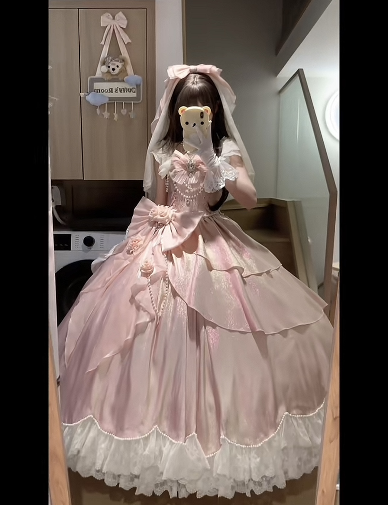 ( Stop Selling ) Rose Festival by Peach White Tea Original Lolita