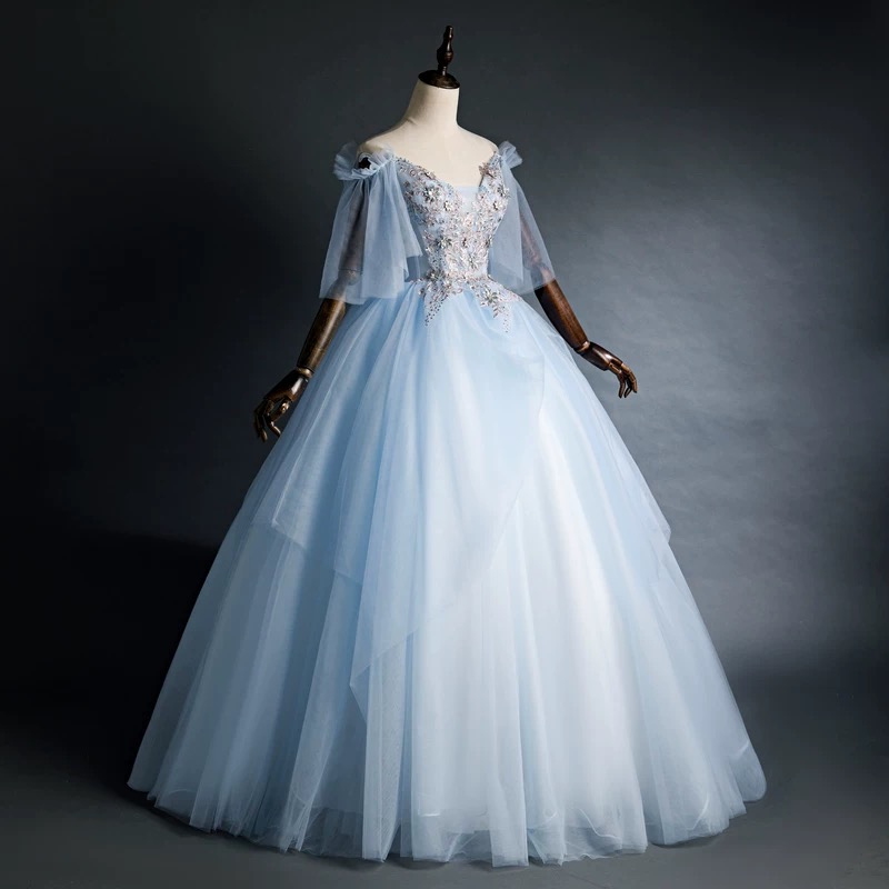 Blue Evening, Party dress B530
