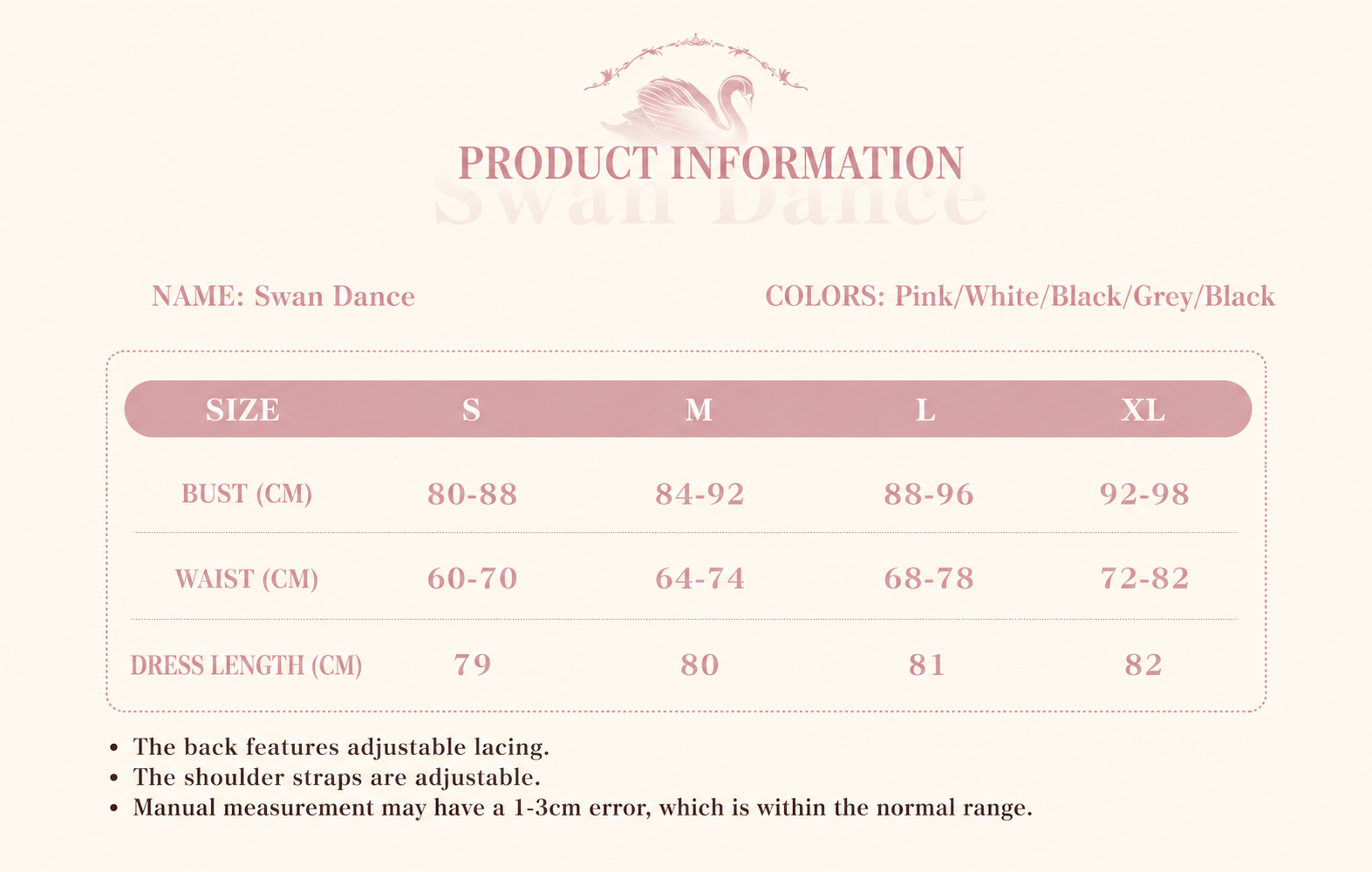 ( Pre Order ) Swan Dance by Sweetie