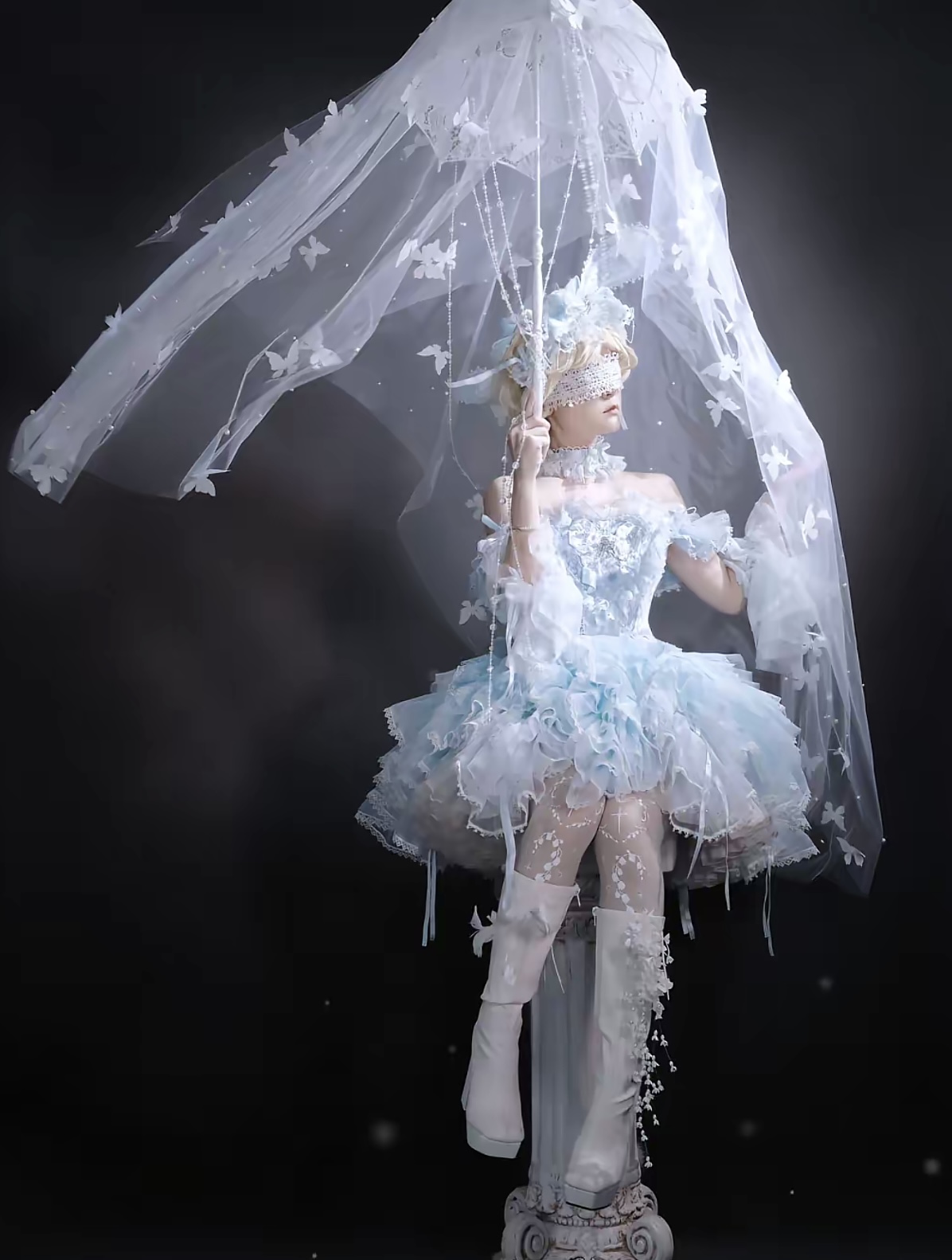( Pre Order ) Snow Elf by Fantasy Island Lolita