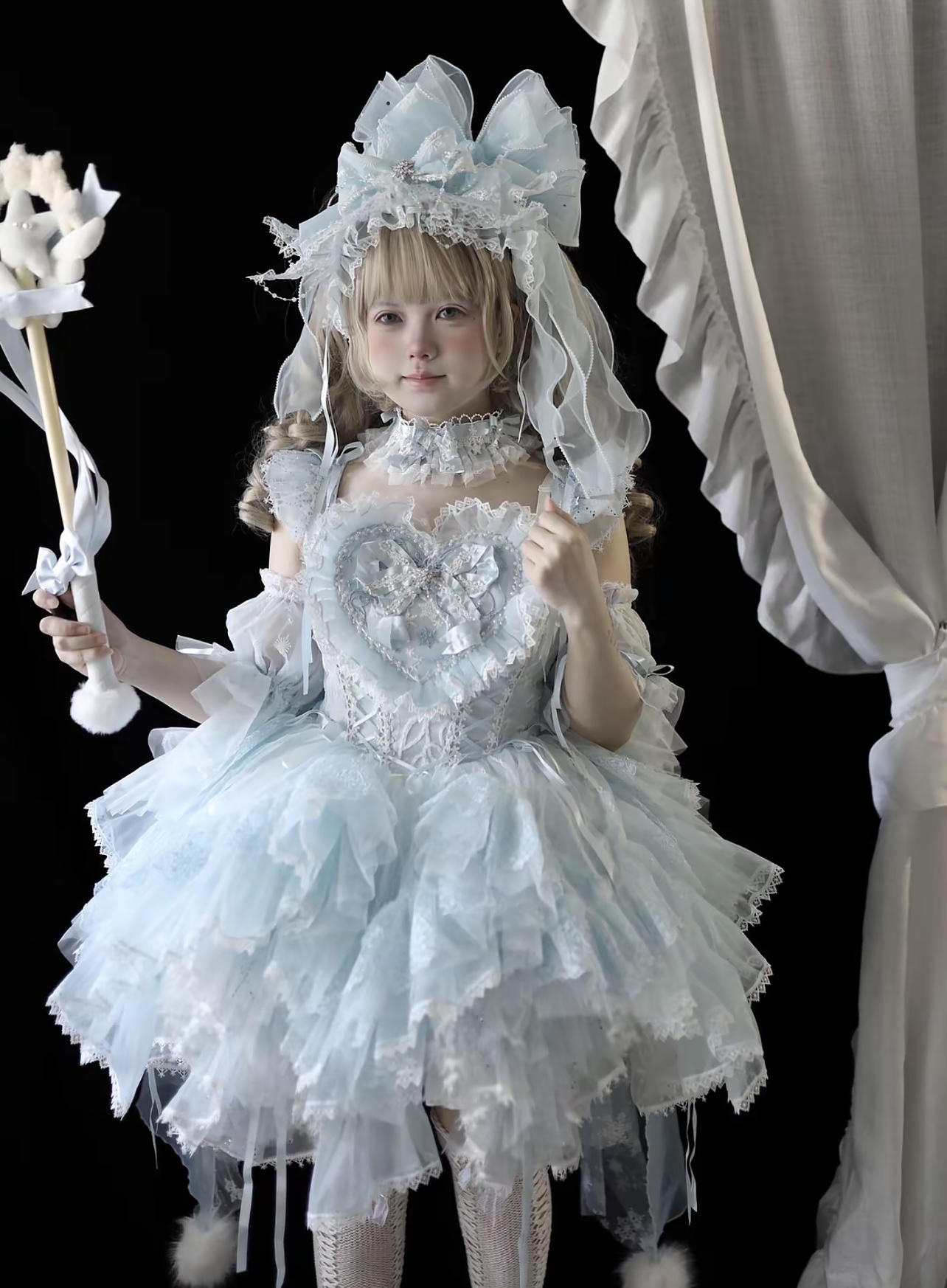 ( Pre Order ) Snow Elf by Fantasy Island Lolita