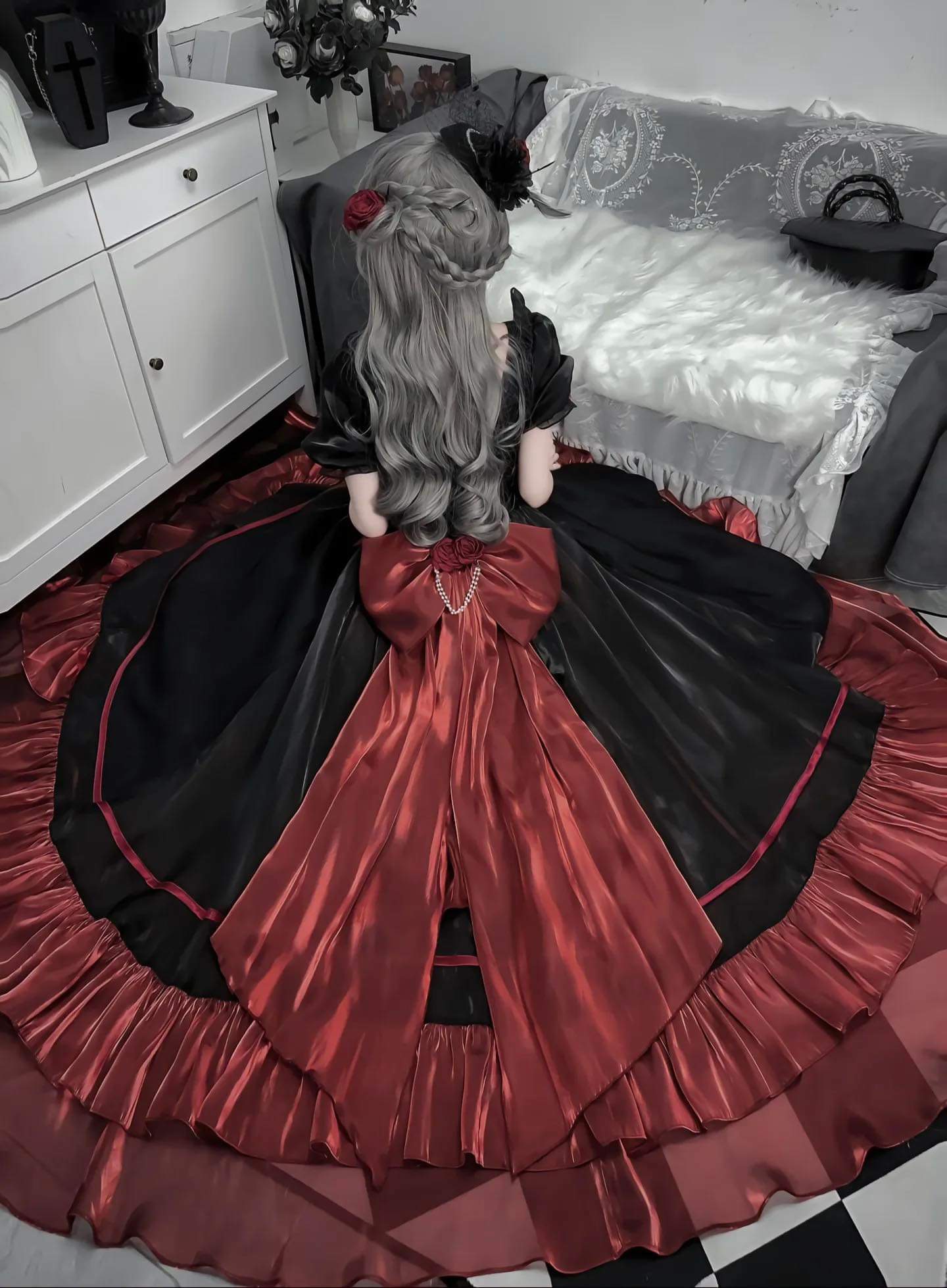 Pre Order ) Gothic Princess Dress X Flight Log ELLISORDER Pre Order ) Gothic Princess Dress X Flight Log ELLISORDER