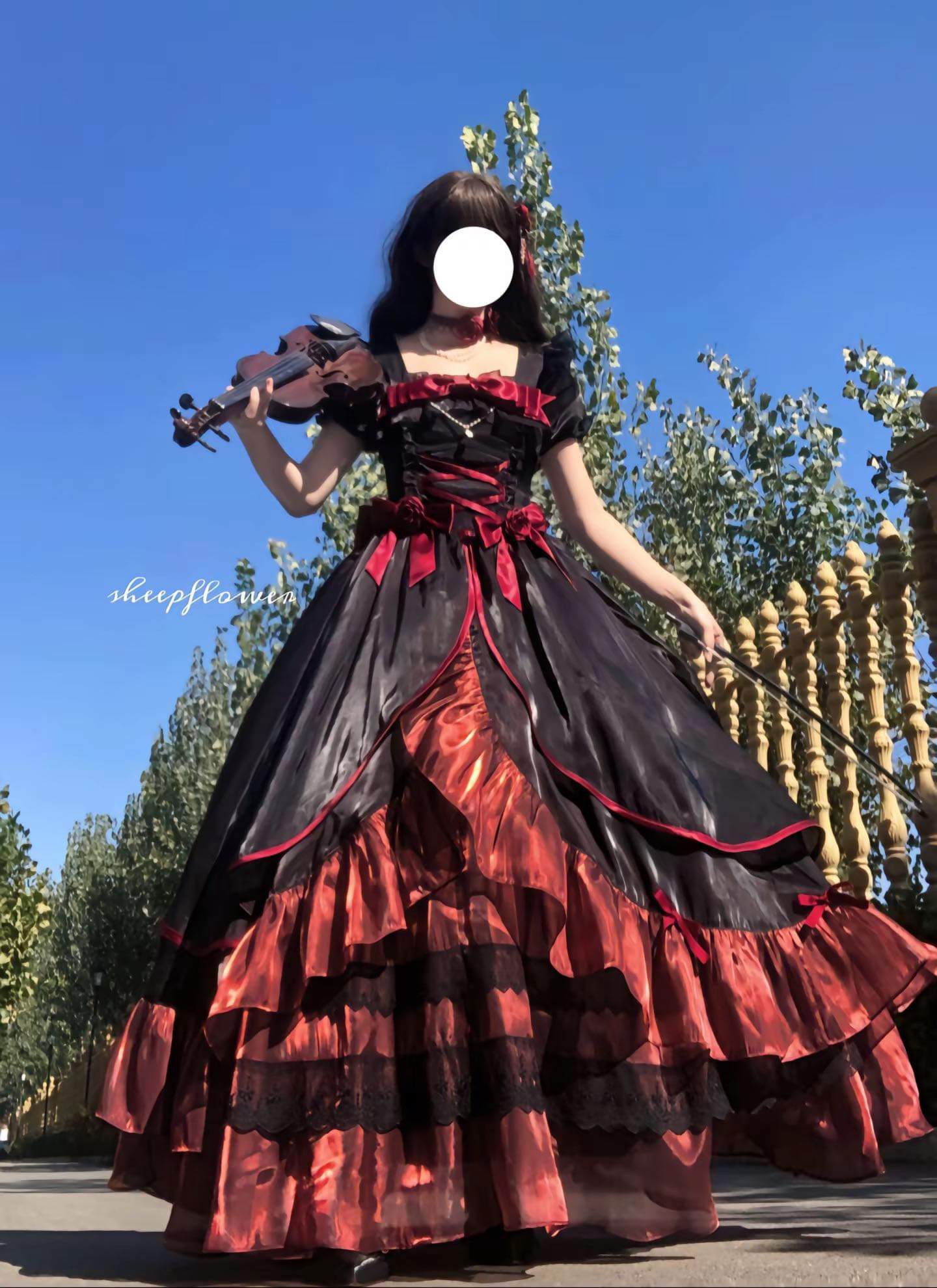 Pre Order ) Gothic Princess Dress X Flight Log ELLISORDER Pre Order ) Gothic Princess Dress X Flight Log ELLISORDER