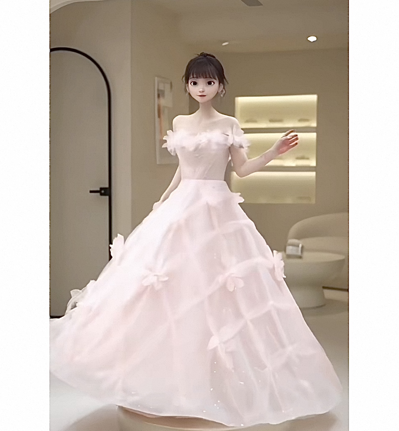Evening dress, prom, party P1050