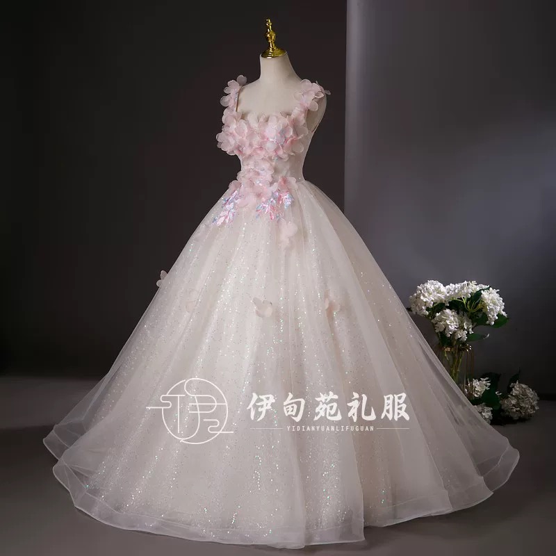 Flower Evening dress, prom, party P280