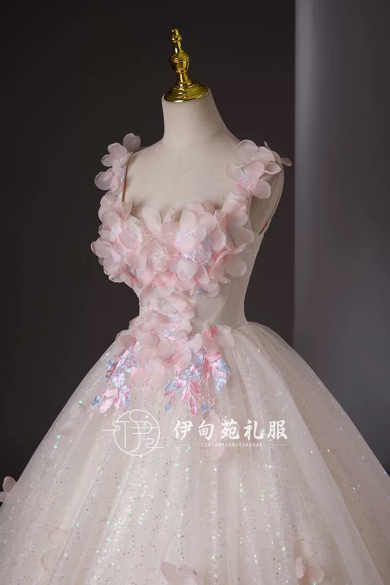 Flower Evening dress, prom, party P280