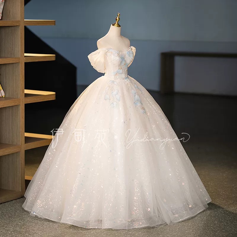 Flower Evening dress, prom, party P350