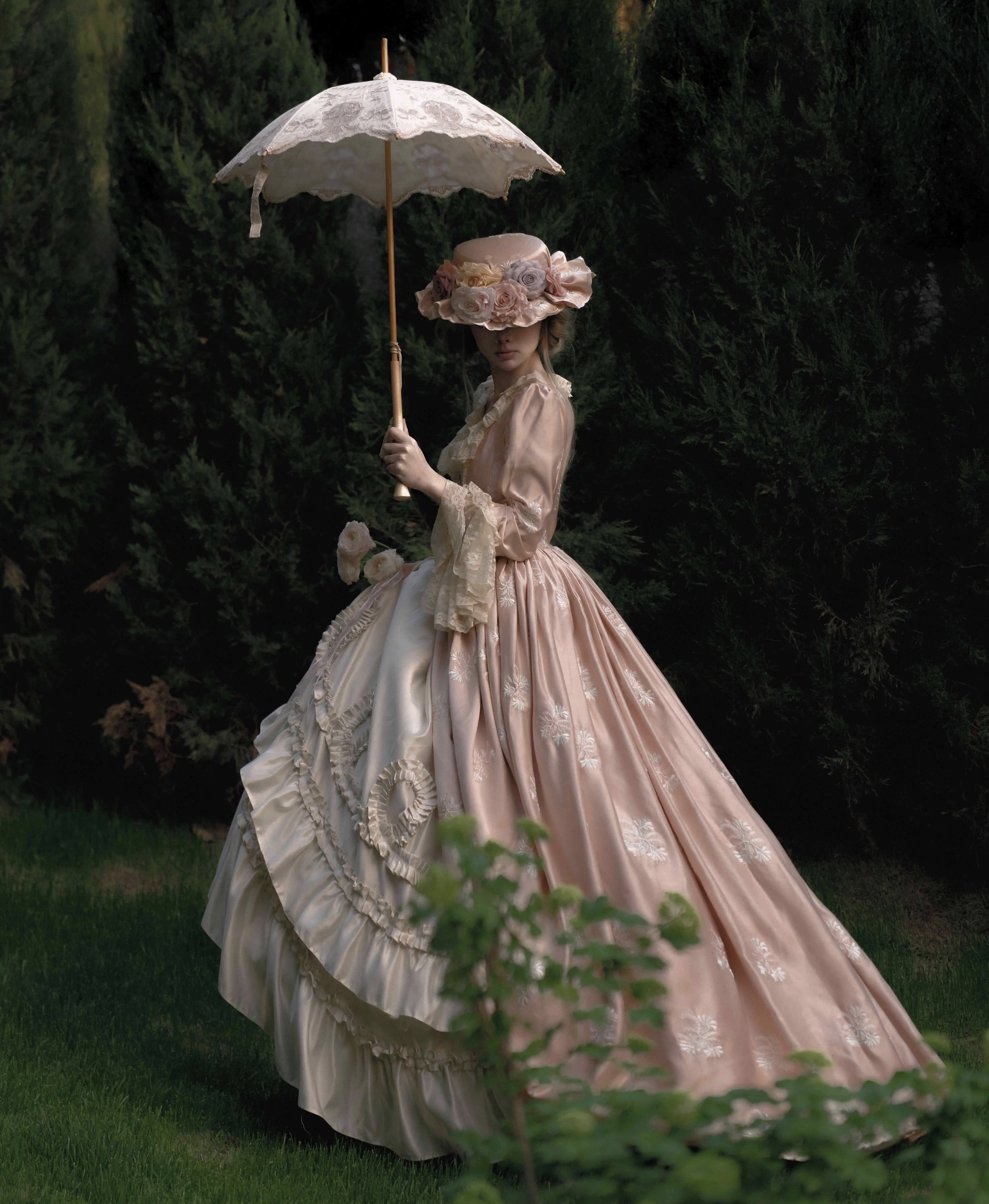 ( Pre Order ) Classic Rococo Embroidery Dress by Fú guāng vintage