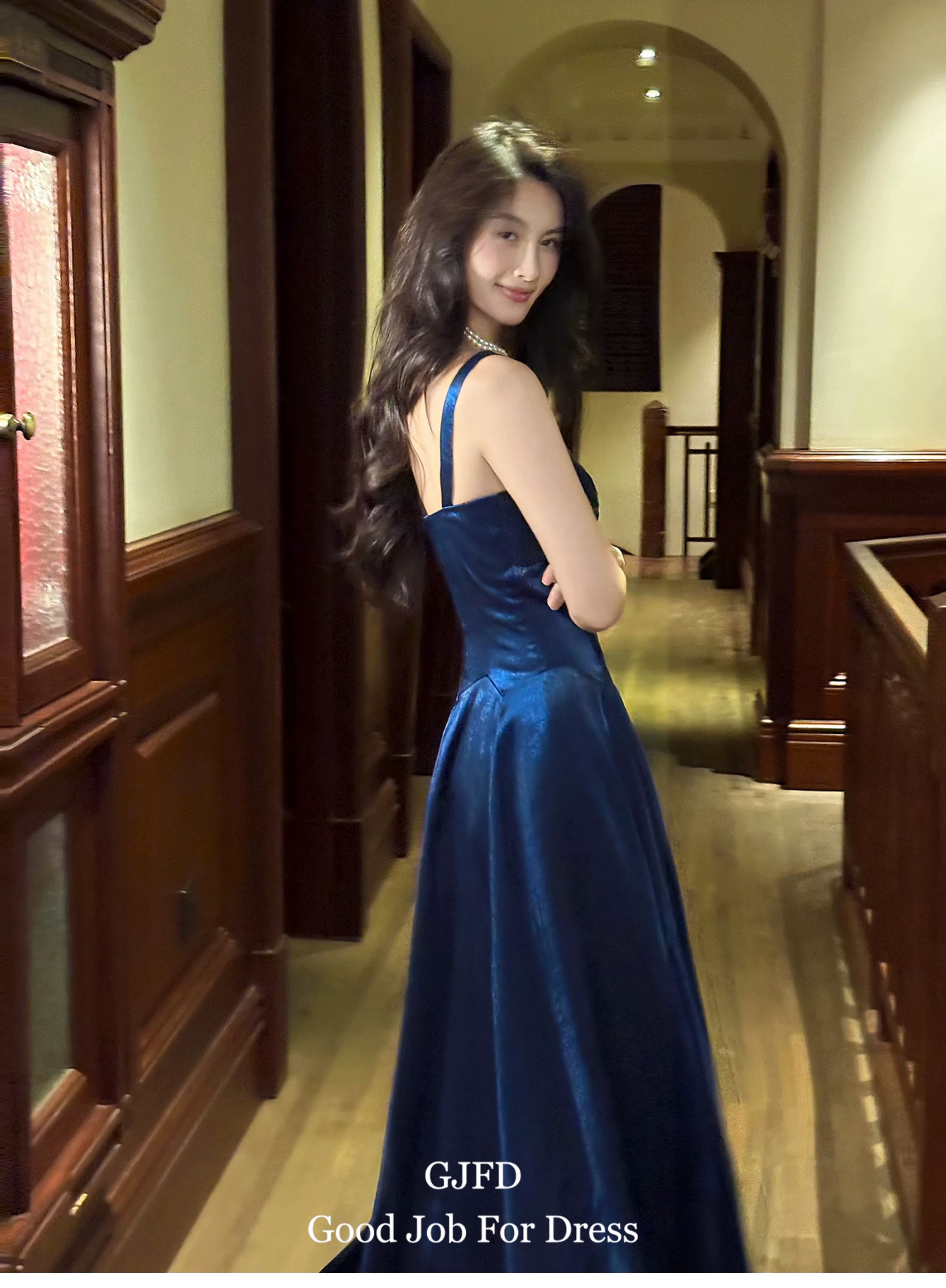 Romantic blue butterfly island by GJFD