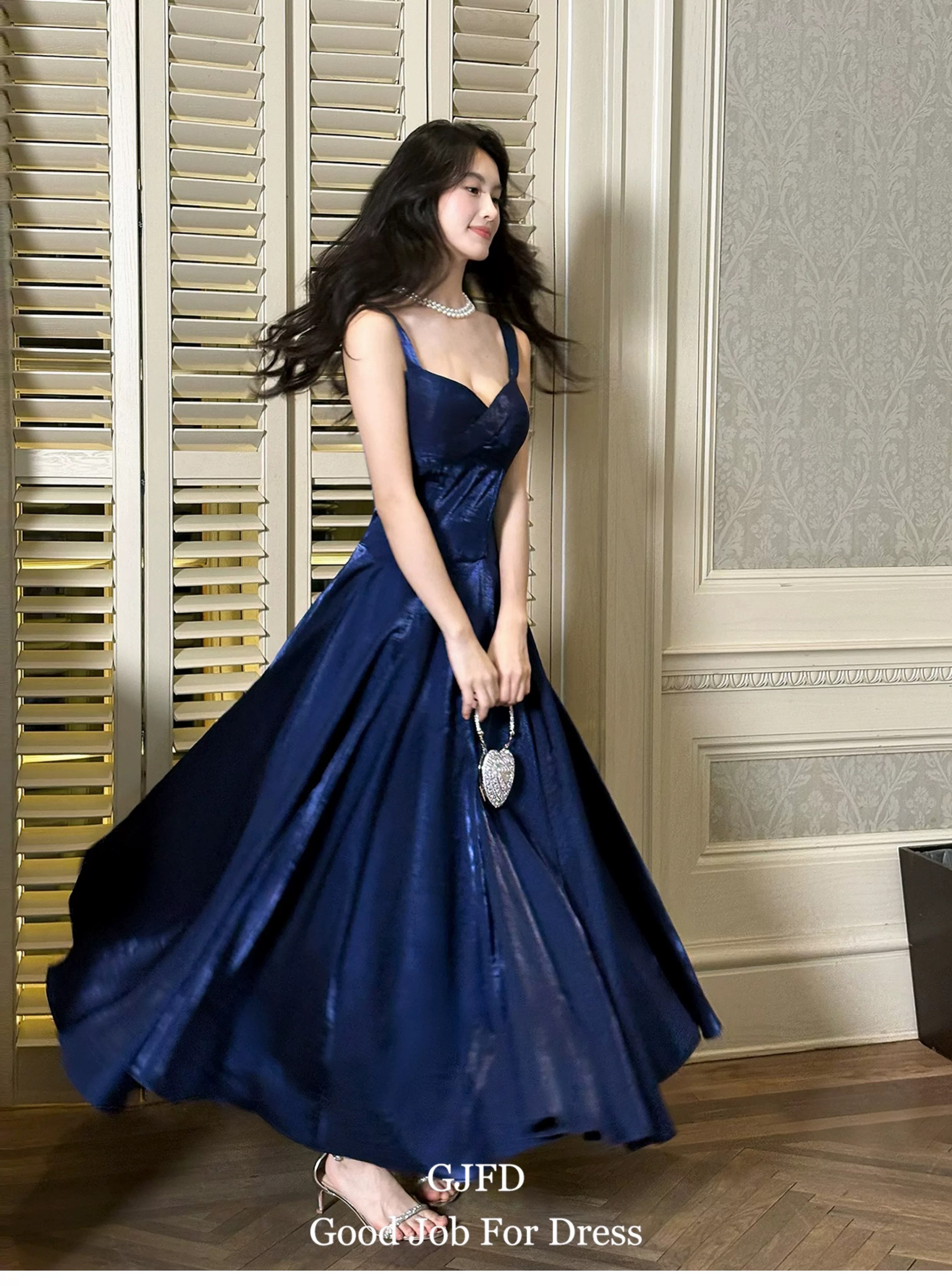 Romantic blue butterfly island by GJFD