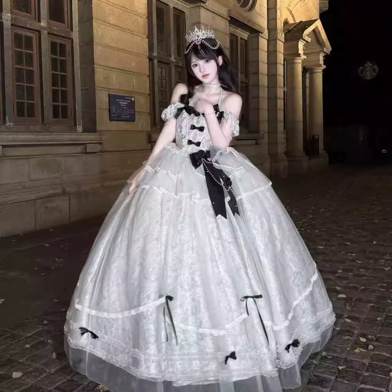 ( Stop Selling ) Moonlight Praise Dress by Alice in the Wonderland