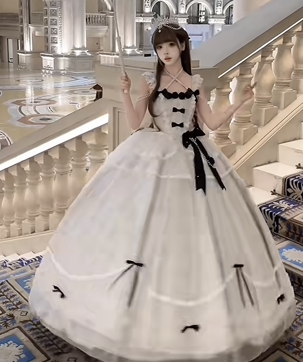 ( Stop Selling ) Moonlight Praise Dress by Alice in the Wonderland