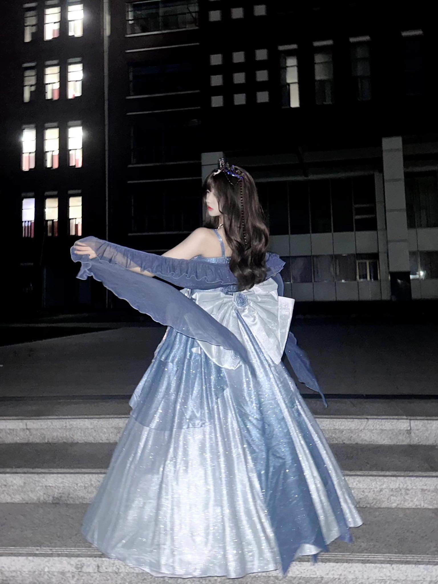 ( Pre Order )( Long version) Longing For The Stars X White Peach Tea