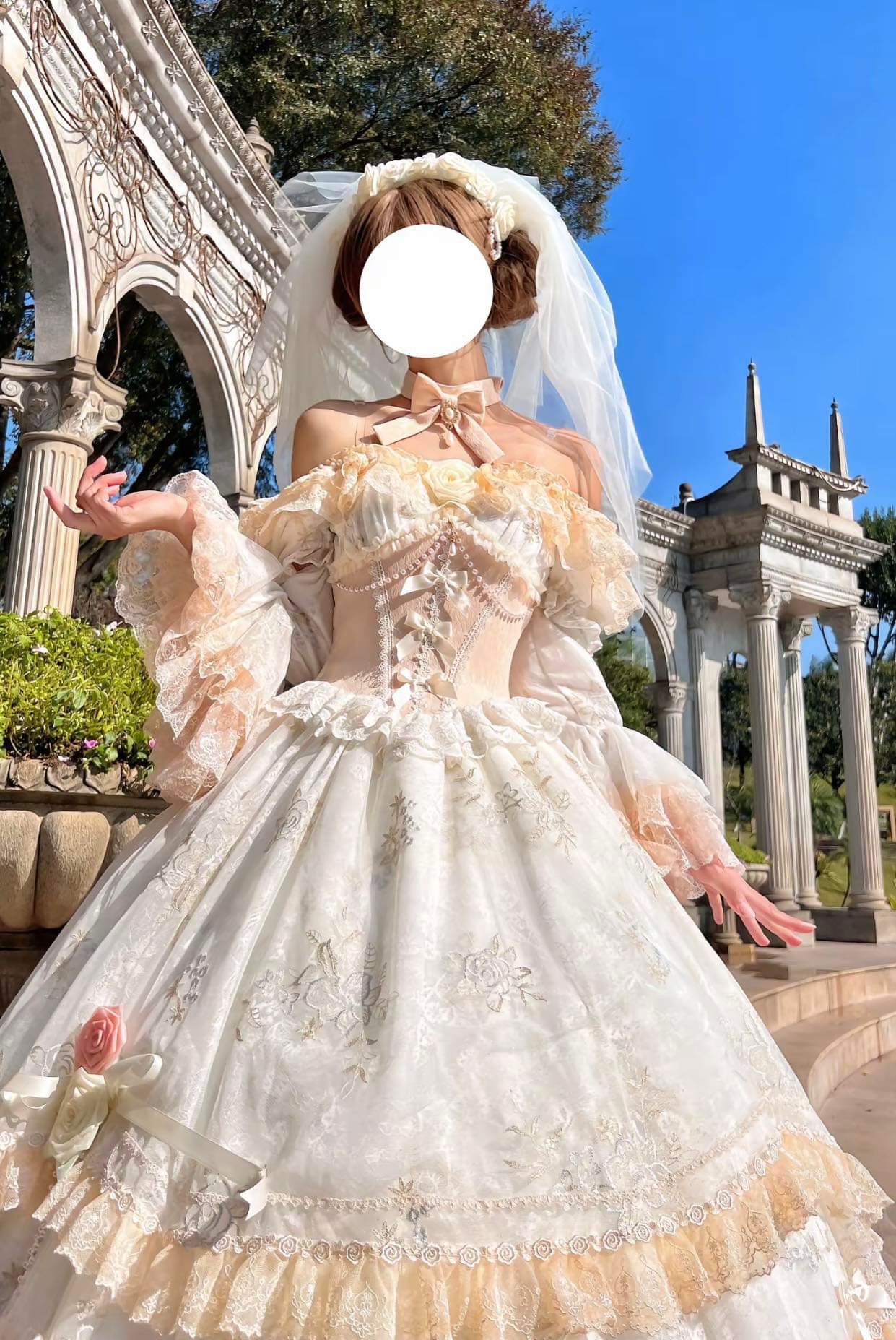 Gentle Floral Wedding X Cat Loli